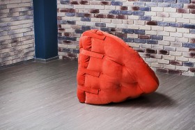 Бескаркасное кресло ОУСТЕР (Велюр 35)  в Тюкалинске - tyukalinsk.katalogmebeli.com | фото 4