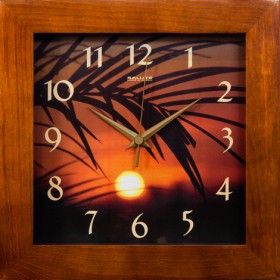 Часы настенные ДС-2АА28-460 ПАЛЬМА в Тюкалинске - tyukalinsk.katalogmebeli.com | фото 2