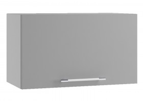 Гарда ПГ 600 шкаф верхний горизонтальный (Белый Эмалит/корпус Серый) в Тюкалинске - tyukalinsk.katalogmebeli.com | фото