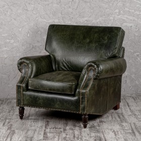 Кресло кожаное Лофт Аристократ (ширина 1070 мм) в Тюкалинске - tyukalinsk.katalogmebeli.com | фото