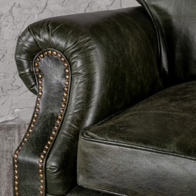 Кресло кожаное Лофт Аристократ (ширина 1070 мм) в Тюкалинске - tyukalinsk.katalogmebeli.com | фото 5