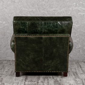 Кресло кожаное Лофт Аристократ (ширина 1070 мм) в Тюкалинске - tyukalinsk.katalogmebeli.com | фото 7