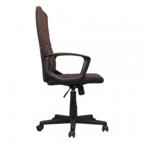 Кресло офисное BRABIX Focus EX-518 (коричневый) в Тюкалинске - tyukalinsk.katalogmebeli.com | фото 2