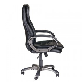 Кресло офисное BRABIX Omega EX-589 (черное) в Тюкалинске - tyukalinsk.katalogmebeli.com | фото 2