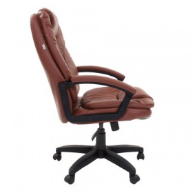 Кресло офисное BRABIX Trend EX-568 (коричневый) в Тюкалинске - tyukalinsk.katalogmebeli.com | фото 2