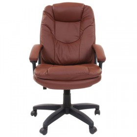 Кресло офисное BRABIX Trend EX-568 (коричневый) в Тюкалинске - tyukalinsk.katalogmebeli.com | фото 3