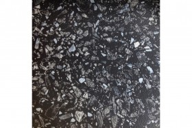 Кромка для столешницы с/к 3000*50мм (№ 21г черное серебро) в Тюкалинске - tyukalinsk.katalogmebeli.com | фото