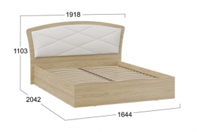 Кровать без ПМ «Сэнди» Тип 1 (без подъемного механизма) в Тюкалинске - tyukalinsk.katalogmebeli.com | фото 3