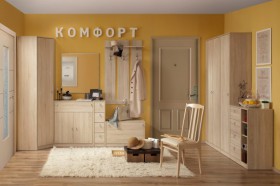 Набор мебели для прихожей Комфорт в Тюкалинске - tyukalinsk.katalogmebeli.com | фото 1
