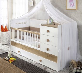 NATURA BABY Детская кровать-трансформер 20.31.1015.00 в Тюкалинске - tyukalinsk.katalogmebeli.com | фото 1