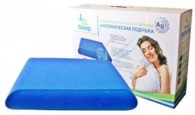 Ортопедическая подушка IQ Sleep (Слип) 570*400*130 мм в Тюкалинске - tyukalinsk.katalogmebeli.com | фото 1