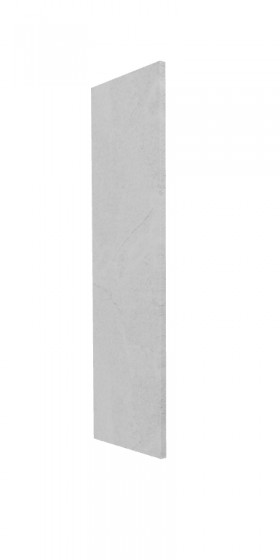 Панель торцевая (для шкафа верхнего высокого) ВП Лофт (Штукатурка белая) в Тюкалинске - tyukalinsk.katalogmebeli.com | фото