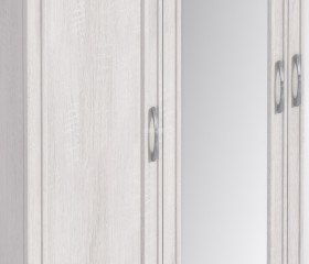 Шкаф 4-х дверный СБ-2389 Флоренция (Дуб Сонома Белый) в Тюкалинске - tyukalinsk.katalogmebeli.com | фото 2