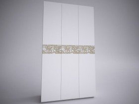 Шкаф для одежды 3-х дверный Селена EVO Белый Распродажа в Тюкалинске - tyukalinsk.katalogmebeli.com | фото 1