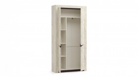 Шкаф для одежды 33.18 Лючия бетон в Тюкалинске - tyukalinsk.katalogmebeli.com | фото 3