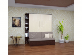 Шкаф-кровать с диваном Бела-8 в Тюкалинске - tyukalinsk.katalogmebeli.com | фото 1