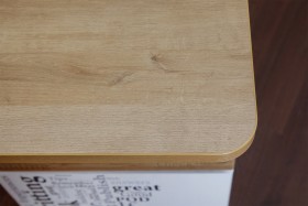 Стол с ящиками «Оксфорд» (Ривьера/Белый с рисунком) в Тюкалинске - tyukalinsk.katalogmebeli.com | фото 12
