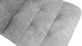 Стул «Аспен» К3 Черный муар/Микровелюр Wellmart Silver в Тюкалинске - tyukalinsk.katalogmebeli.com | фото 3