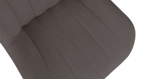Стул «Марвел» К1С Исп. 2 Черный муар/Микровелюр Jercy Stone в Тюкалинске - tyukalinsk.katalogmebeli.com | фото 3