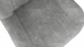 Стул «Марвел» К1С Исп. 2 Черный муар/Микровелюр Wellmart Silver в Тюкалинске - tyukalinsk.katalogmebeli.com | фото 3