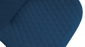 Стул «Оливер» К1С Черный муар/Велюр Confetti Blue в Тюкалинске - tyukalinsk.katalogmebeli.com | фото 3