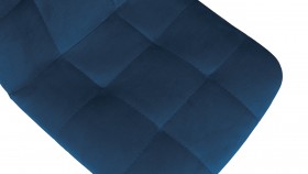 Стул «Райс» К3 Белый/Велюр Confetti Blue в Тюкалинске - tyukalinsk.katalogmebeli.com | фото 3