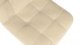 Стул «Райс» К3 Черный муар/Велюр Confetti Cream в Тюкалинске - tyukalinsk.katalogmebeli.com | фото 3
