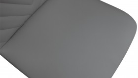 Стул «Шерри» К1С Черный муар/Кож зам Polo Graphite в Тюкалинске - tyukalinsk.katalogmebeli.com | фото 3