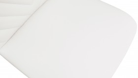 Стул «Шерри» К1С Черный муар/Кож зам Polo White в Тюкалинске - tyukalinsk.katalogmebeli.com | фото 3